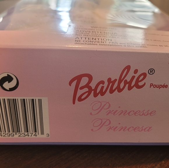 Vintage 1999 Barbie Princess Doll Mattel #23474 Blonde Barbie NEW IN BOX! - Picture 7 of 7